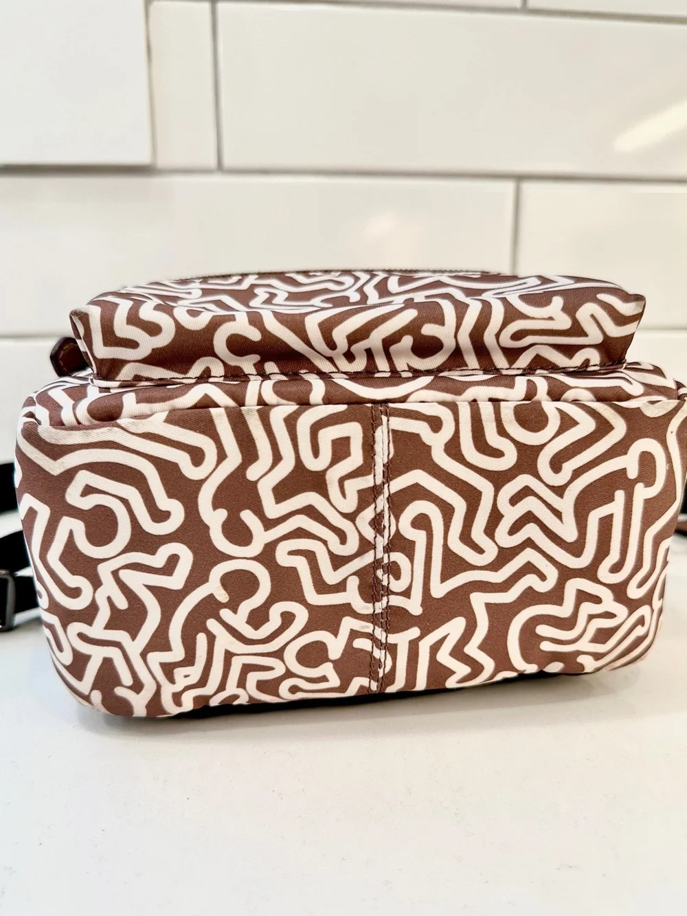 Coach x Keith Haring Heart Mini Charlie Backpack Collectible Pop Art Bag